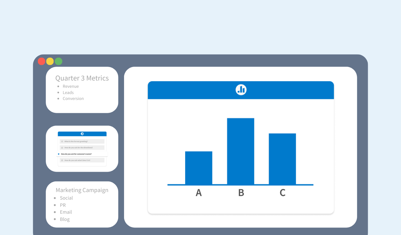 A powerpoint presentation with a Poll Everywhere multiple choice question inserted.