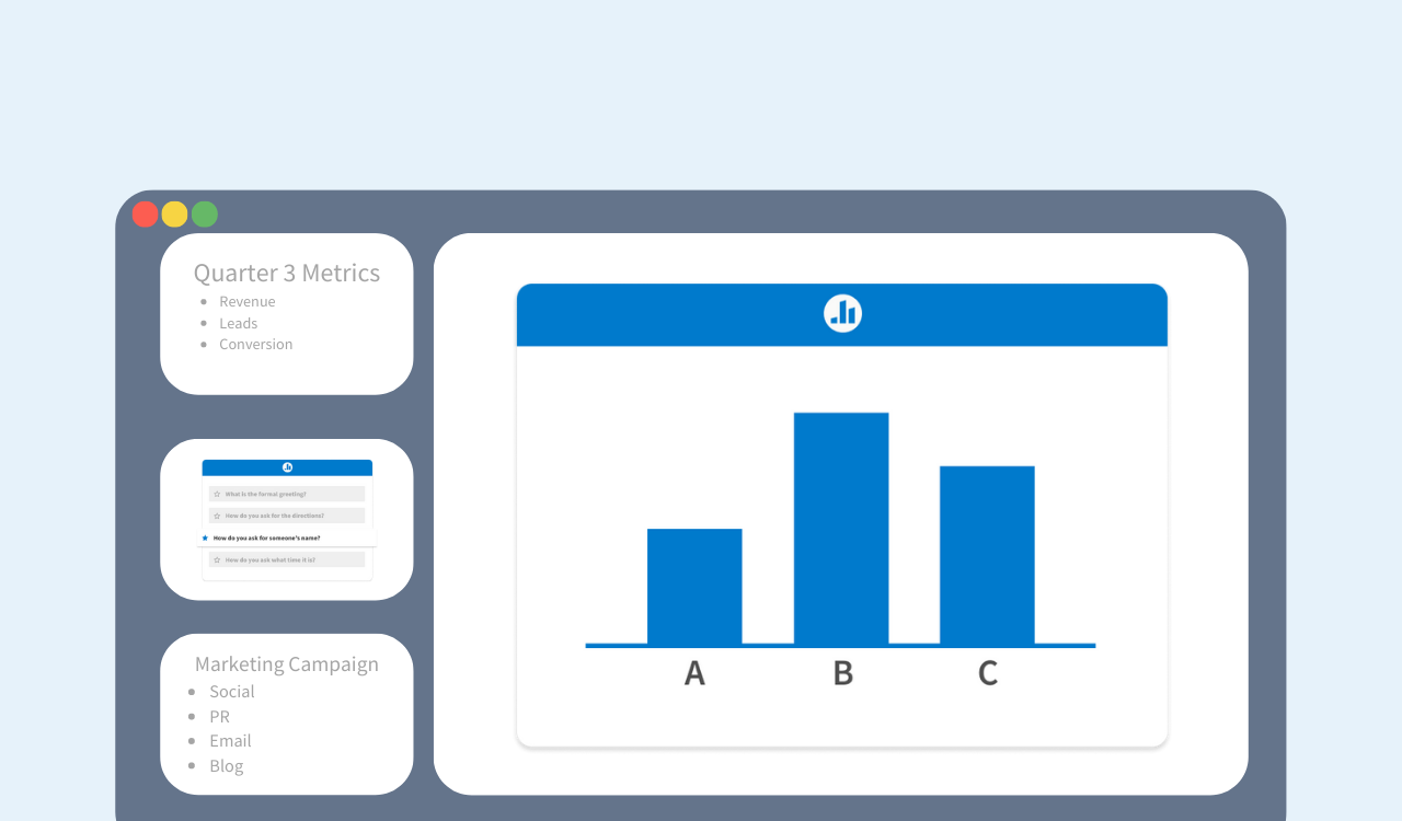 how to prepare presentation on powerpoint A powerpoint presentation with a Poll Everywhere multiple choice question inserted.