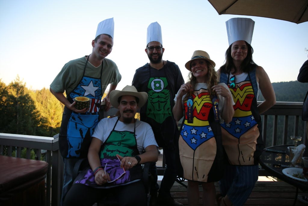 A teambuilding contest with Poll Everywhere, and a BBQ