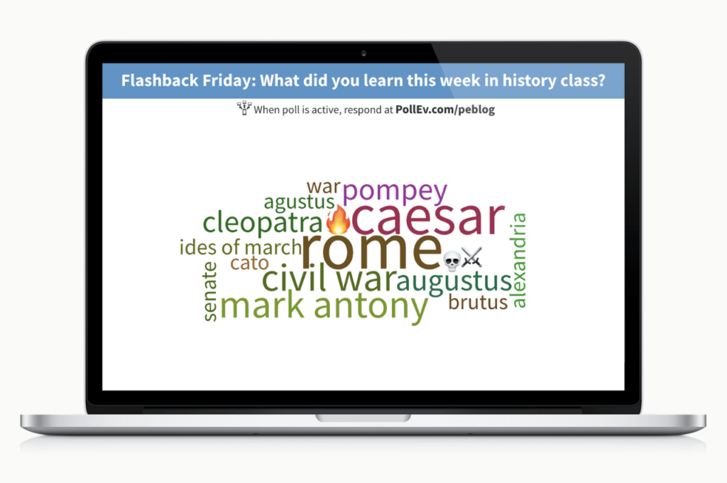 presentation word cloud Poll: What did you learn this week?