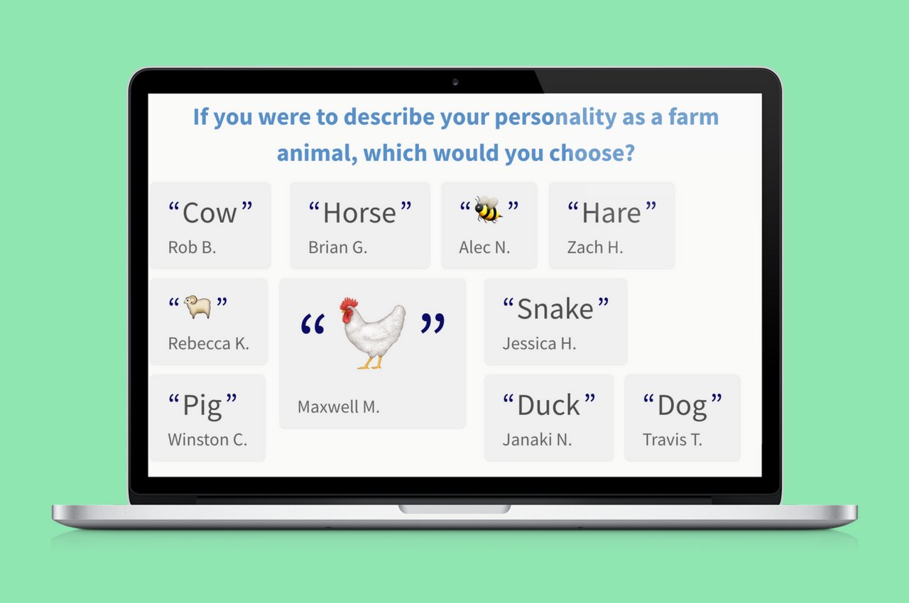 If you were to describe your personality as a farm animal, which would you choose?