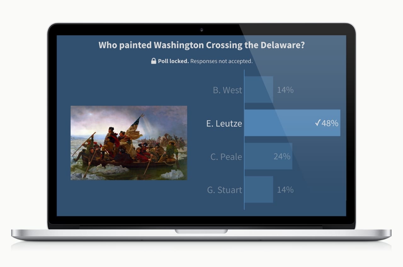 Poll: Who painted Washington Crossing the Delaware?