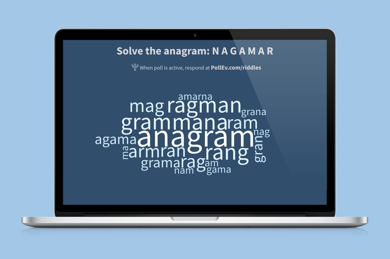 Poll: Solve the anagram...