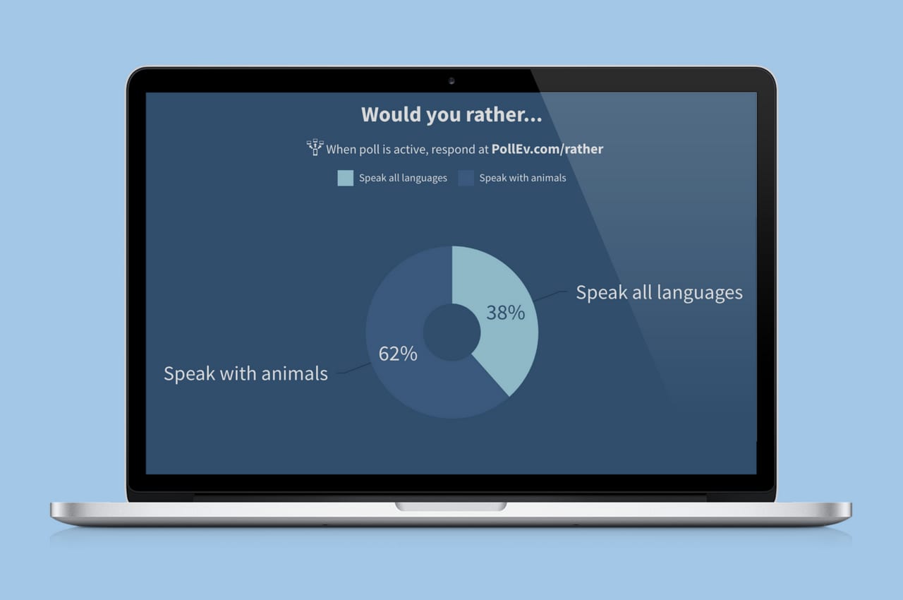 business game presentation Poll: Would you rather...