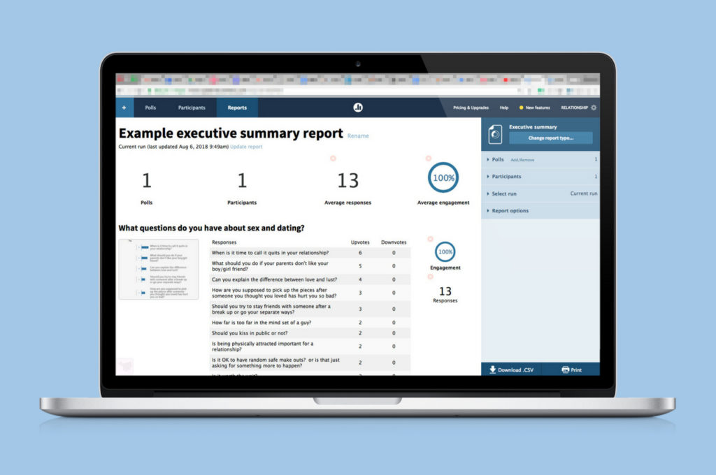 Collect anonymous feedback quickly with Poll Everywhere