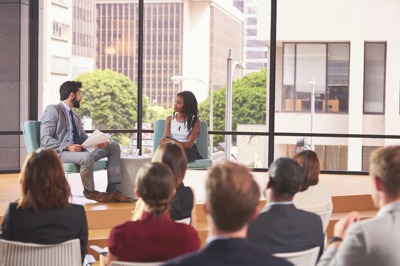 What is a fireside chat? Tips for addressing your company
