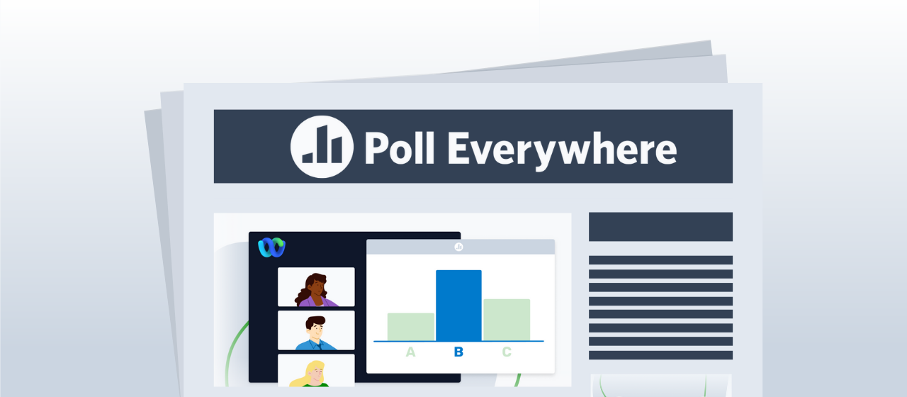 Poll Everywhere for Webex