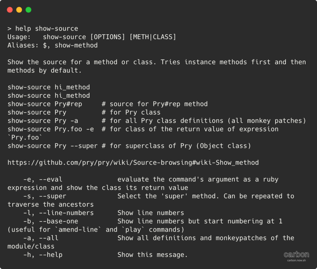 Where Does That Method Come From?